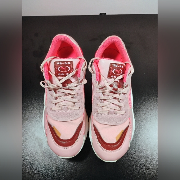 Puma RS 9.8 Proto Pink Burgundy Women’s Sneakers 9.5 Sneakers Only - Picture 4 of 14